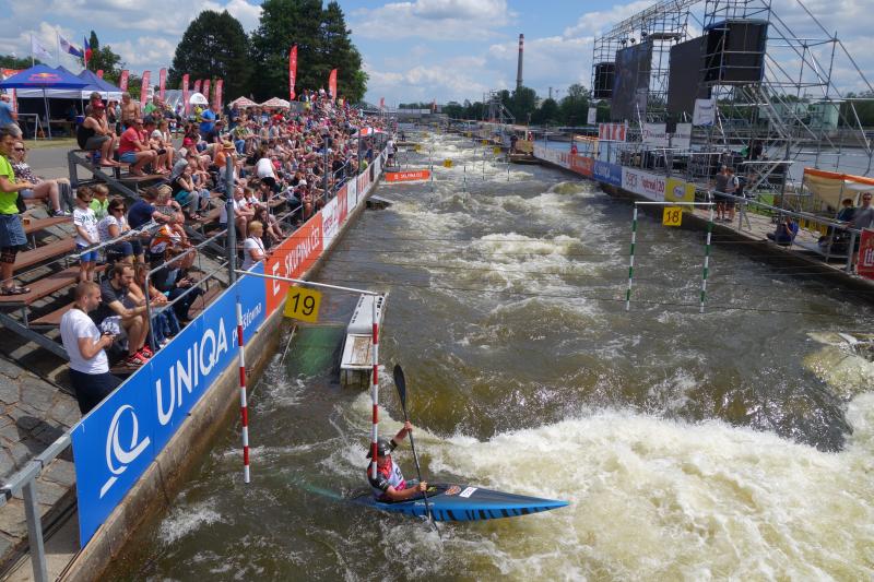 ČP a MČR ve slalomu 2017 - Praha - Troja