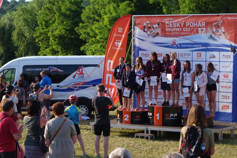 ČP a MČR ve slalomu 2017 - Praha - Troja