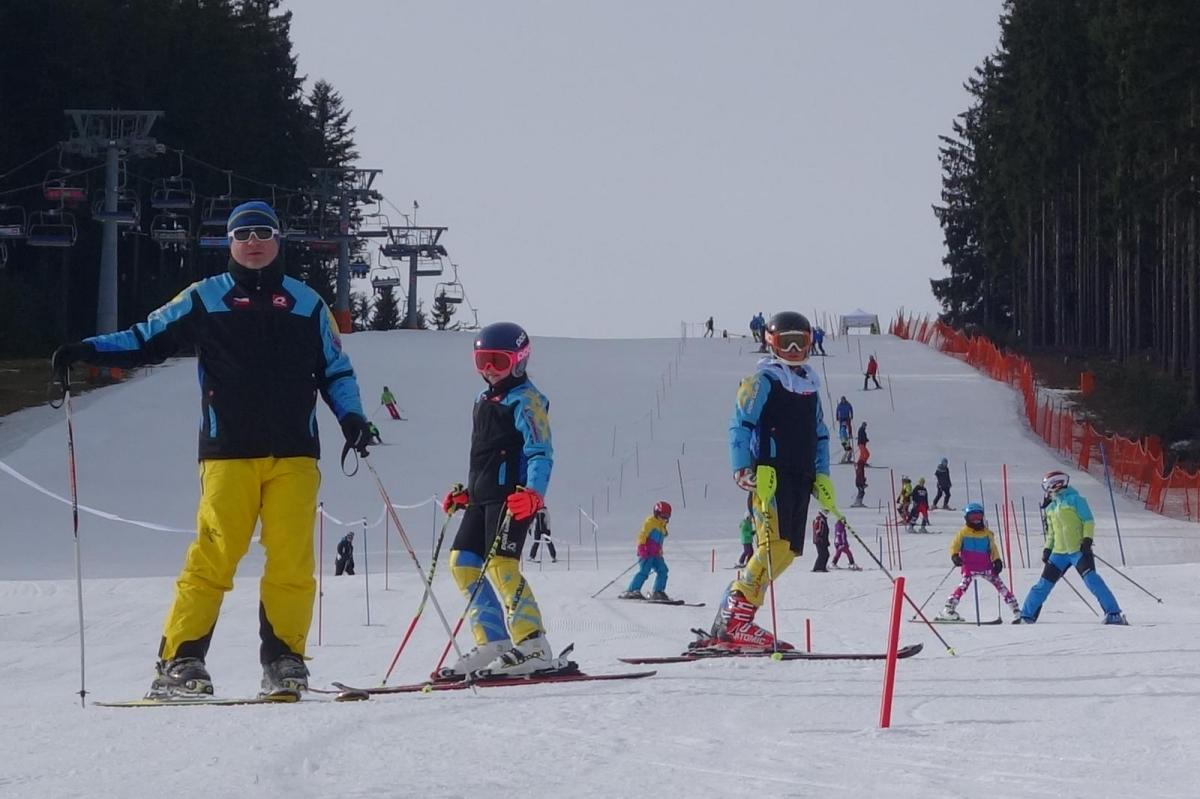 Lipenský mistr 2017 - skiareál Lipno
