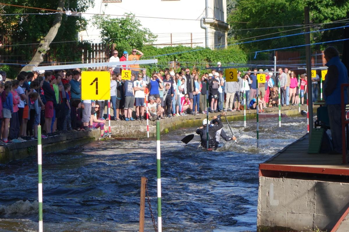 NKZ ve vodním slalomu - Brandýs 2016