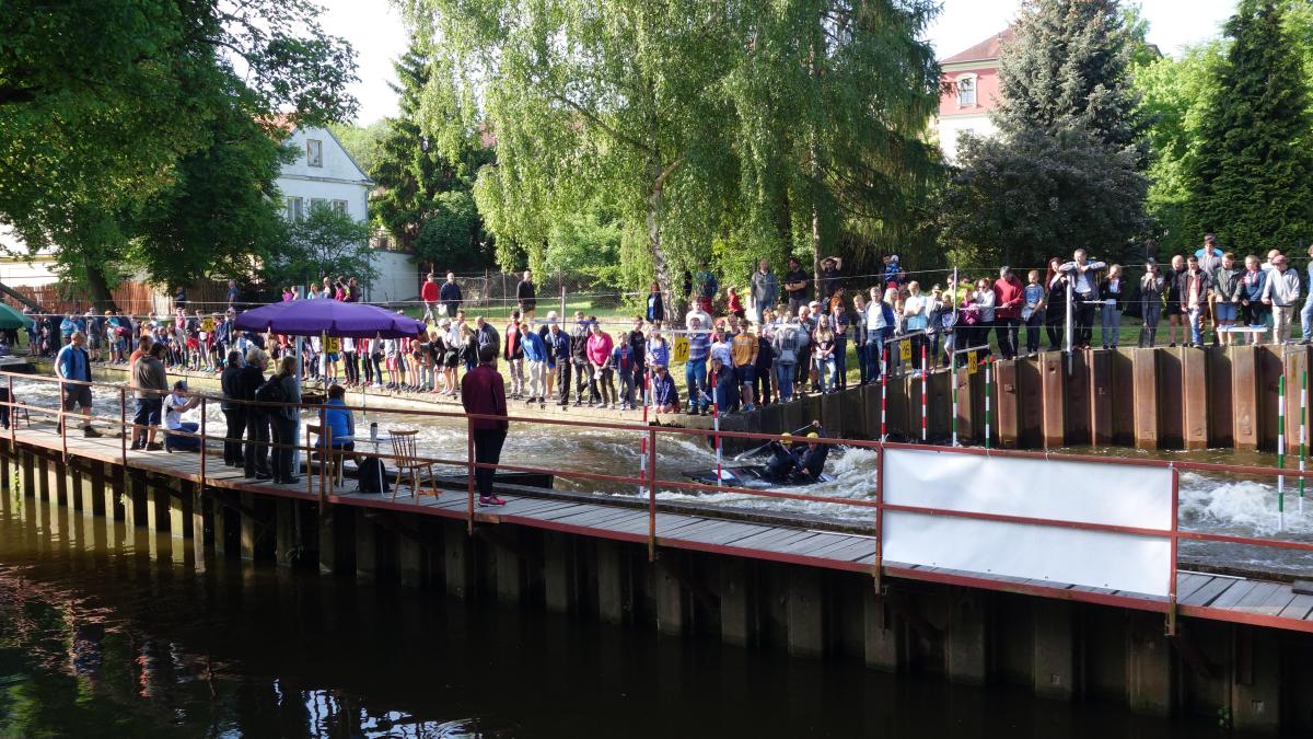 NKZ ve vodním slalomu - Brandýs 2016