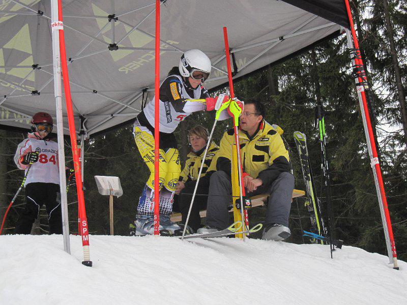 SkiCamp Lipno 2011 - tréninkový kemp pro děti - obří slalom