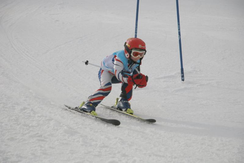 SkiCamp Lipno 2011 - tréninkový kemp pro děti - obří slalom