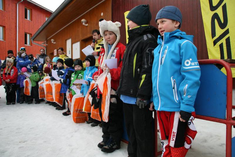 SkiCamp Lipno 2011 - tréninkový kemp pro děti - obří slalom